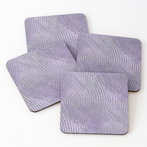 Item preview, Circular Fan Purple Pattern designed and sold by Artistestella.