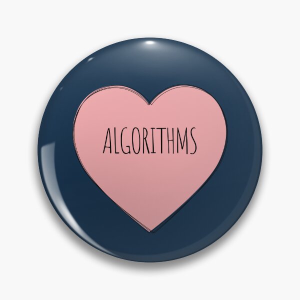 Item preview, I Love Algorithms Heart designed and sold by MaryAller.