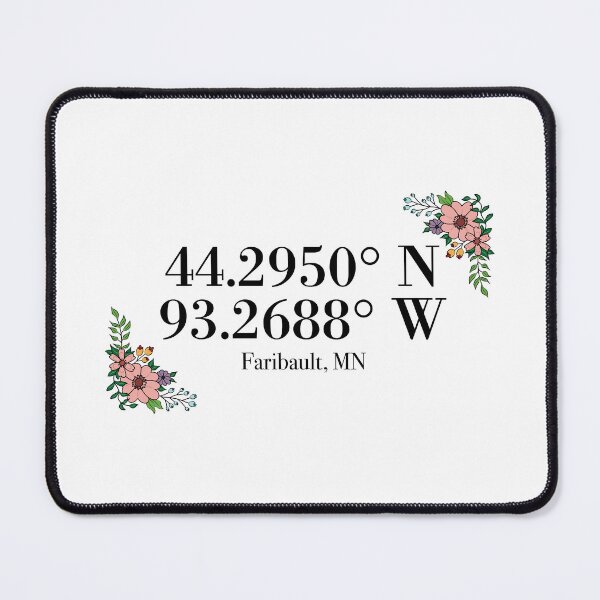 Item preview, Faribault, MN Coordinates designed and sold by mynameisliana.
