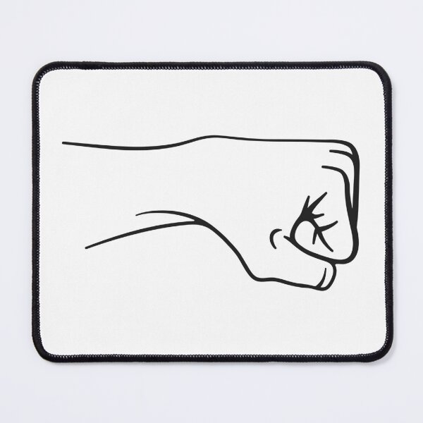 Item preview, Fist Punching Line Art designed and sold by THP Creative.