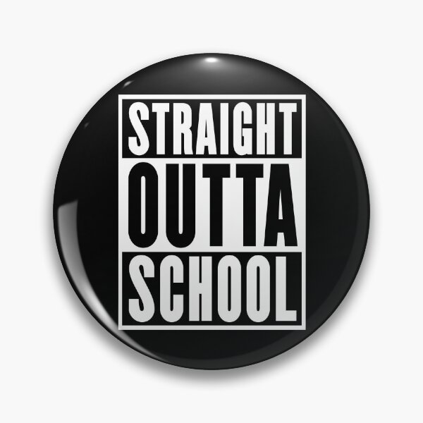 Item preview, Straight Outta School designed and sold by Cat Lady Designs.