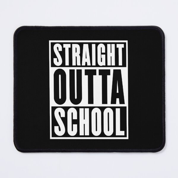 Item preview, Straight Outta School designed and sold by Cat Lady Designs.