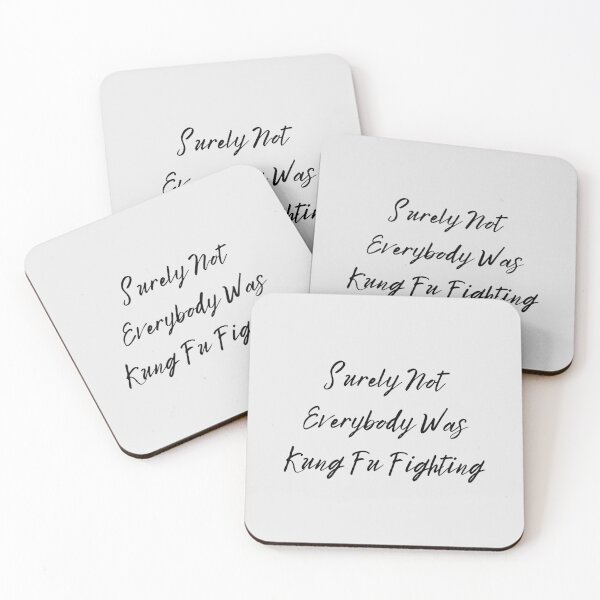 Item preview, Surely Not Everybody Was Kung Fu Fighting designed and sold by asbno19.