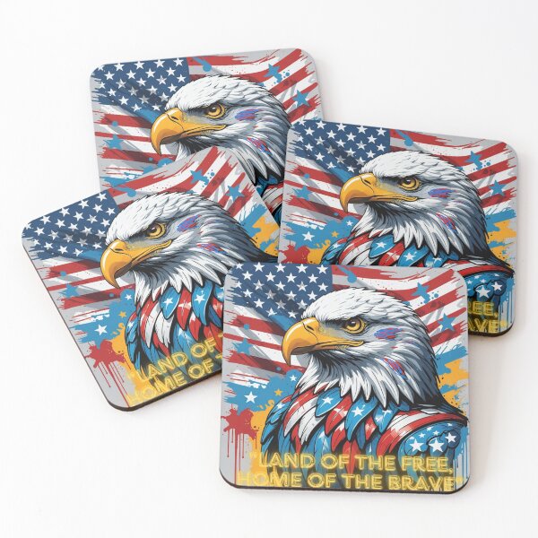 Item preview, Patriotic eagles, American symbol and identity.   designed and sold by luiddesigns.