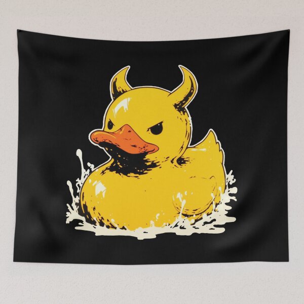 Item preview, Funny Devil Rubber Duck Summer designed and sold by trajeado14.
