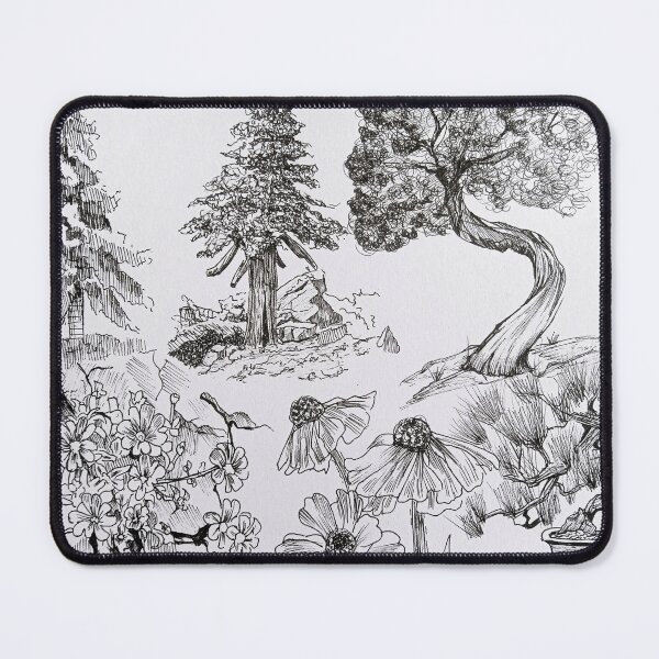 Item preview, Trees and some flowers designed and sold by Noriiiiii.