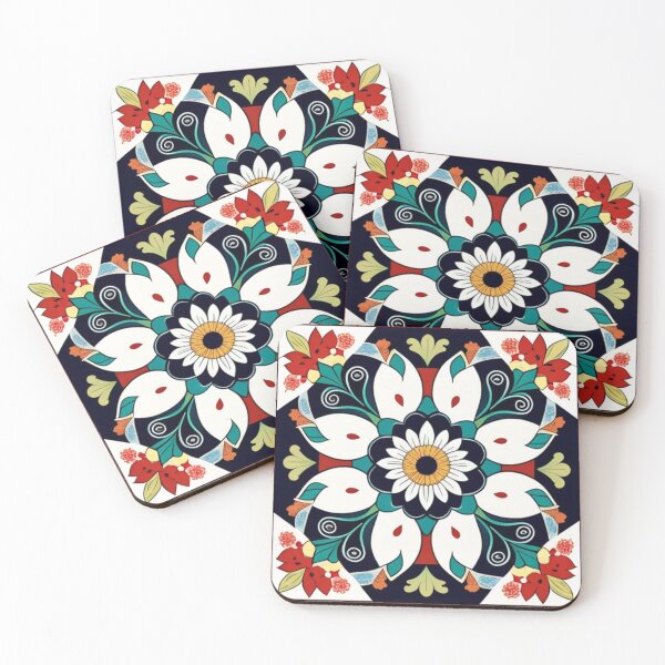 Item preview, White floral design  designed and sold by Roxburylane.