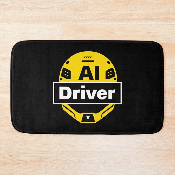 Item preview, Yellow AI Driver Helmet designed and sold by SweetClicks123.