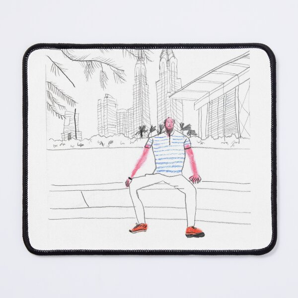 Item preview, man resting in the city designed and sold by minigold.