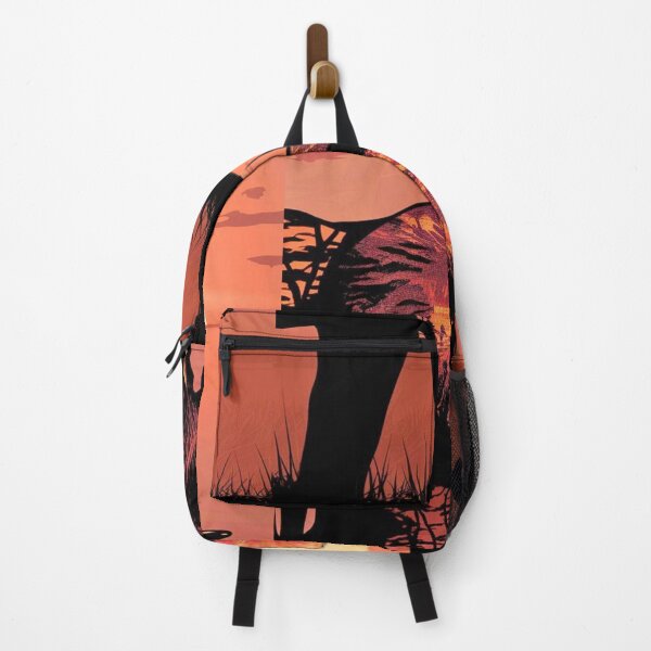 Item preview, Elephant Silhouette. African sunset, Savannah Elephant, colorful elephant designed and sold by ElephantVibes.