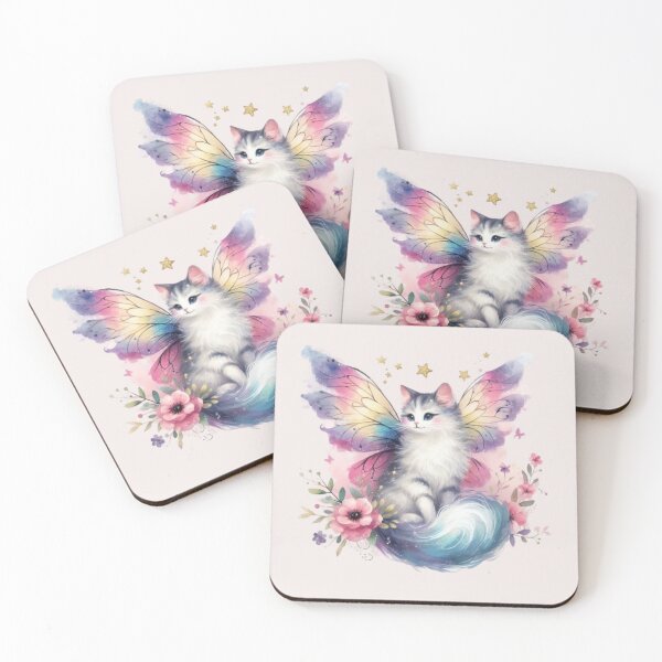 Item preview, Aesthetic Fairy Cat designed and sold by BeNazzArt.