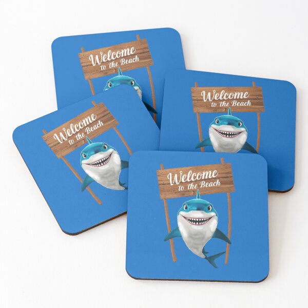 Item preview, Welcome to shark beach designed and sold by ElenaHrubes.