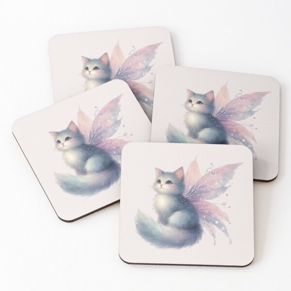 Item preview, Aesthetic Fairy Cat designed and sold by BeNazzArt.