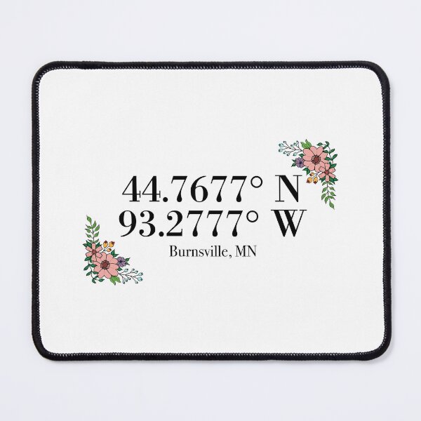 Item preview, Burnsville, MN Coordinates designed and sold by mynameisliana.