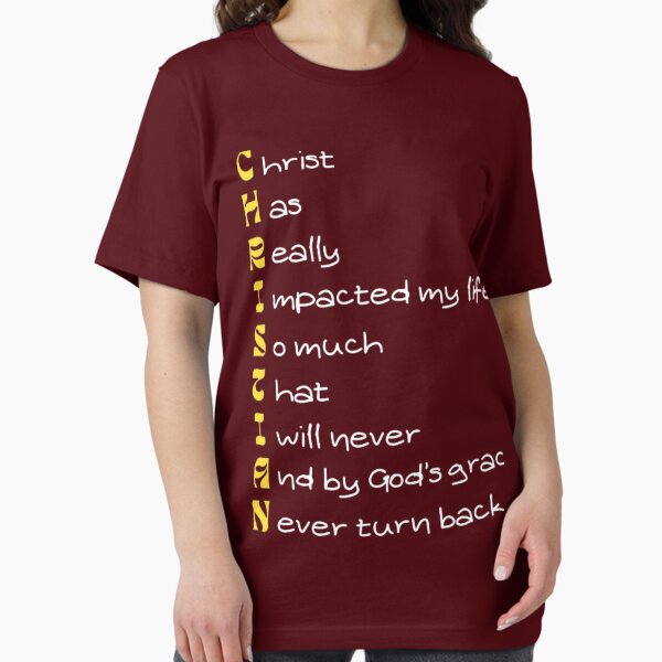 Item preview, C.H.R.I.S.T.I.A.N. acronym designed and sold by TNGOverall.