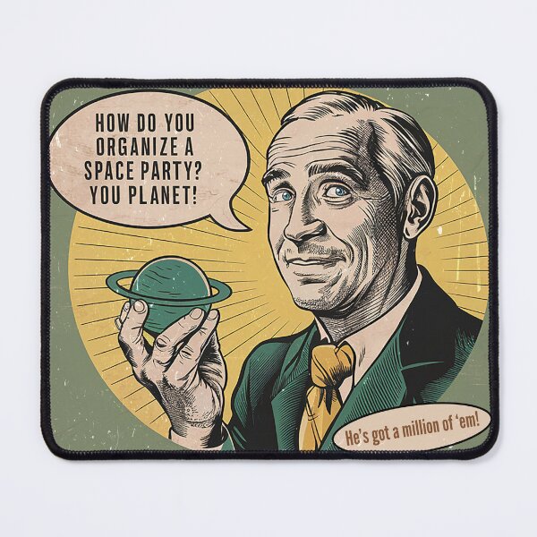 Item preview, Dad's Best Jokes - Leave it to Dad Vintage Retro Style Poster designed and sold by Loving Nature Gifts.