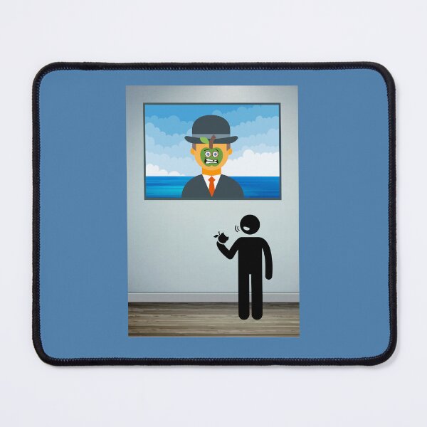 Item preview, Rene Magritte The Son of Man Humor designed and sold by DigitalArtPower.