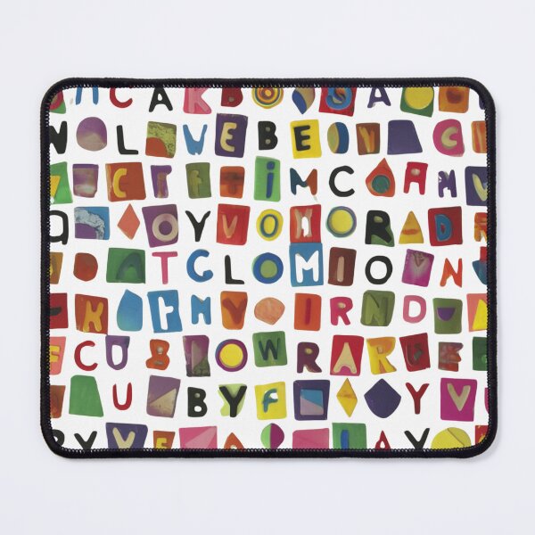 Item preview, Geometric Alphabet Art designed and sold by martaroo.