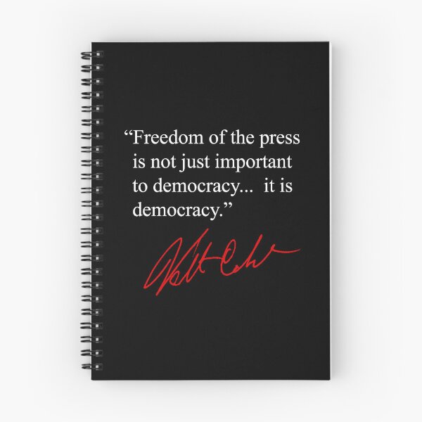 Item preview, Freedom of the Press... is Democracy designed and sold by Thelittlelord.