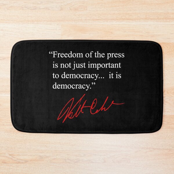 Item preview, Freedom of the Press... is Democracy designed and sold by Thelittlelord.