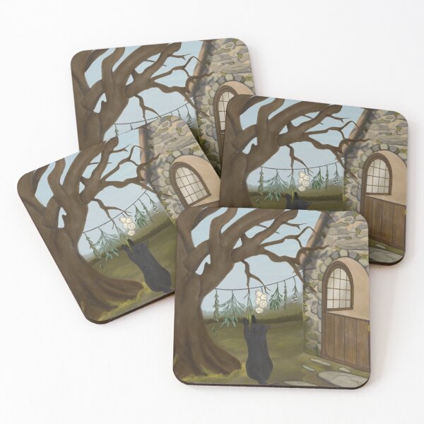 Item preview, Cottage Cat designed and sold by VioletLilacArt.