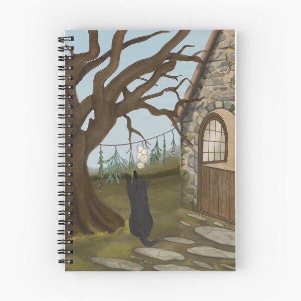 Item preview, Cottage Cat designed and sold by VioletLilacArt.