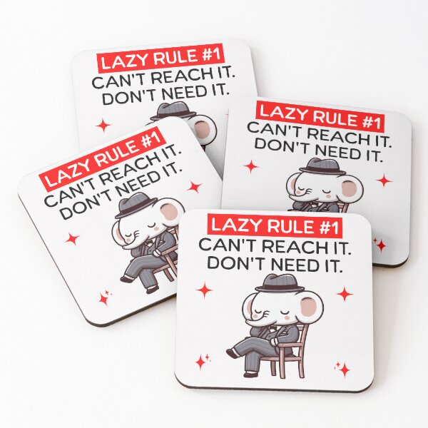 Item preview, lazy rule Elephant designed and sold by LemuellTrends.