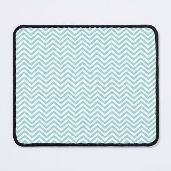 Item preview, "Turquoise Seamless Zigzag Pattern Vector: Modern Elegance in Turquoise" designed and sold by hjian8219.