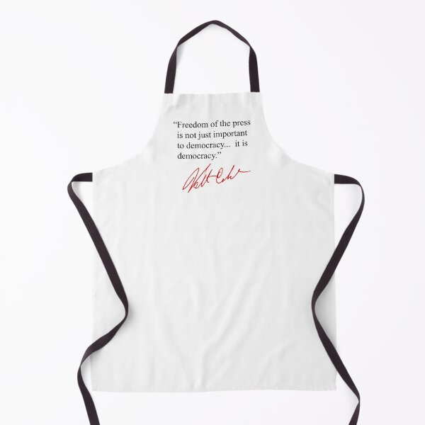 Item preview, Freedom of the Press... is Democracy (black RED) designed and sold by Thelittlelord.