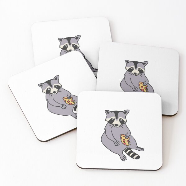 Item preview, Mapache pizza designed and sold by Sticky Wick Designs.