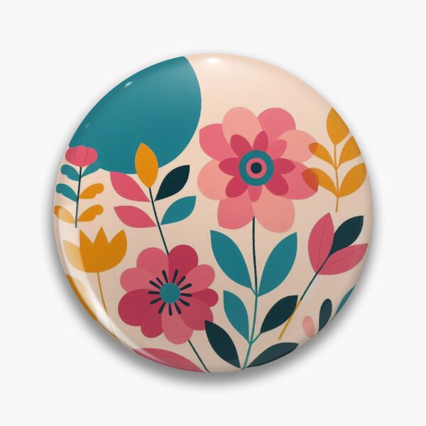 Item preview, Boho floral flat design - Minimalistic designed and sold by Inkbourne Studio.