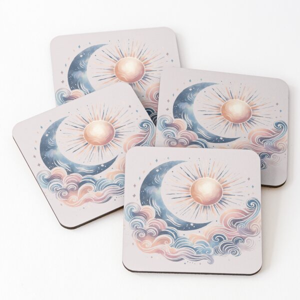 Item preview, Aesthetic Sun and Moon  designed and sold by BeNazzArt.
