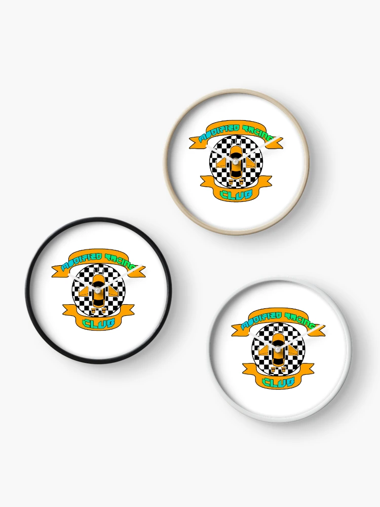 Thumbnail 3 of 4, Clock, Modified Racing Club designed and sold by ToasterToby.