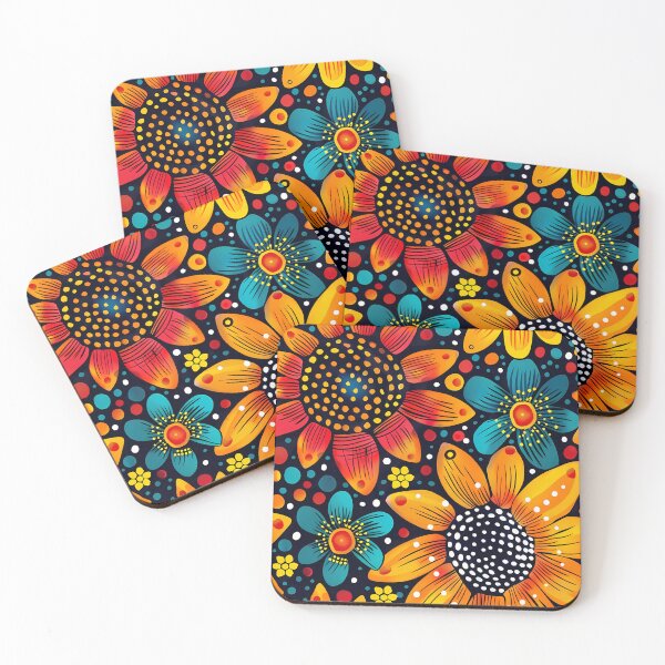 Item preview, Vibrant Sunflower Blossom Bazaar designed and sold by Simply Figs.