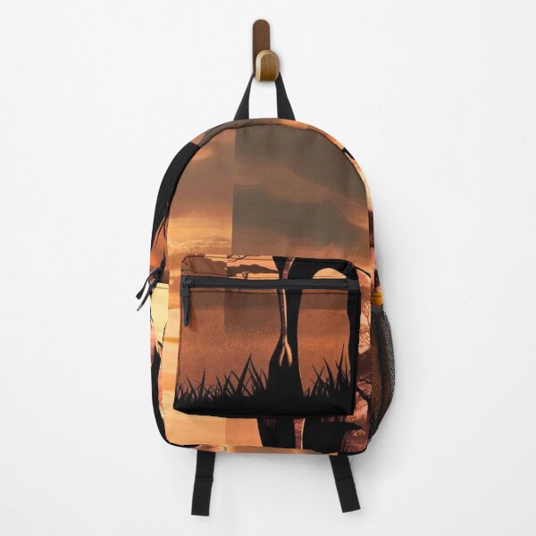 Item preview, Elephant Silhouette. African sunset, Savannah Elephant, colorful elephant designed and sold by ElephantVibes.