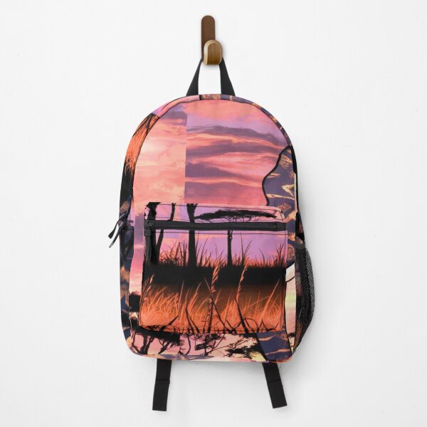 Item preview, Elephant Silhouette. African sunset, Savannah Elephant, colorful elephant designed and sold by ElephantVibes.