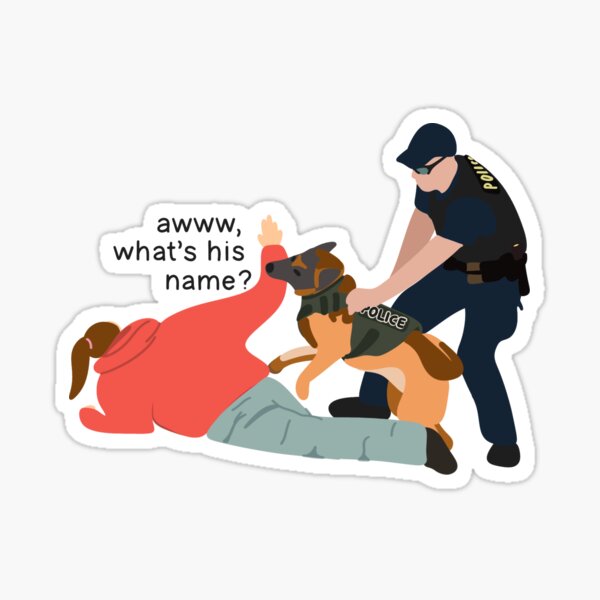 What’s his name? Sticker