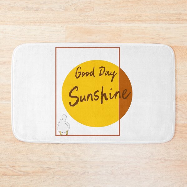 Item preview, Good Day Sunshine Duck designed and sold by FunandWhimsy.
