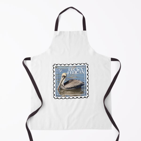 Item preview, Brown Pelican Stamp designed and sold by MakerBeeDesigns.
