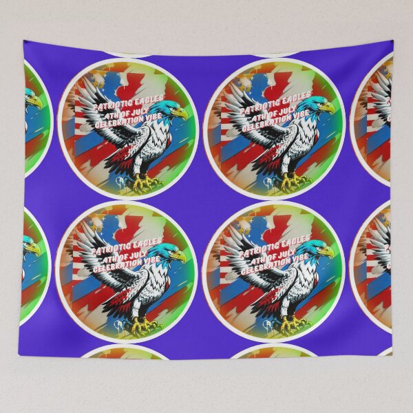 Item preview, Patriotic eagle  4th of July celebration vibe. designed and sold by luiddesigns.