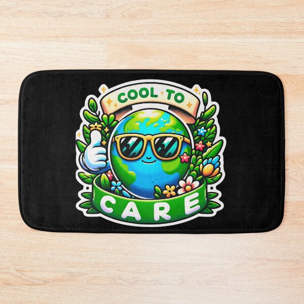 Item preview, Cool to Care happy Earth day designed and sold by Taans-Creation.
