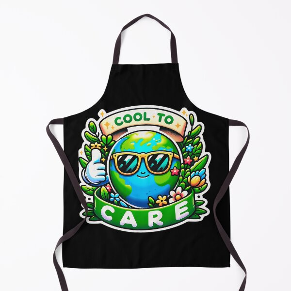 Item preview, Cool to Care happy Earth day designed and sold by Taans-Creation.