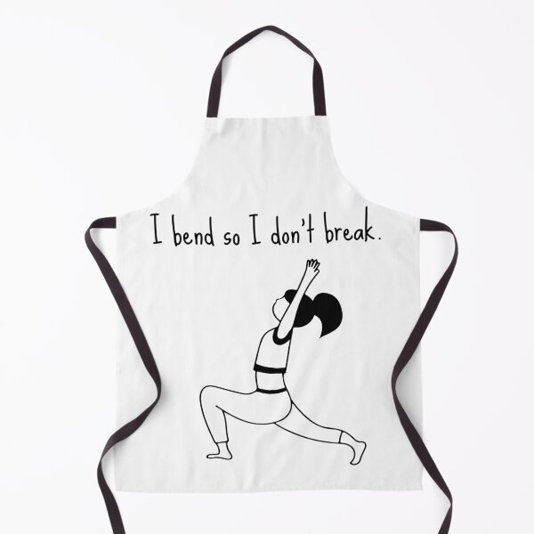 Item preview, Yoga Woman - I bend so I don't break. designed and sold by CottonAndBliss.