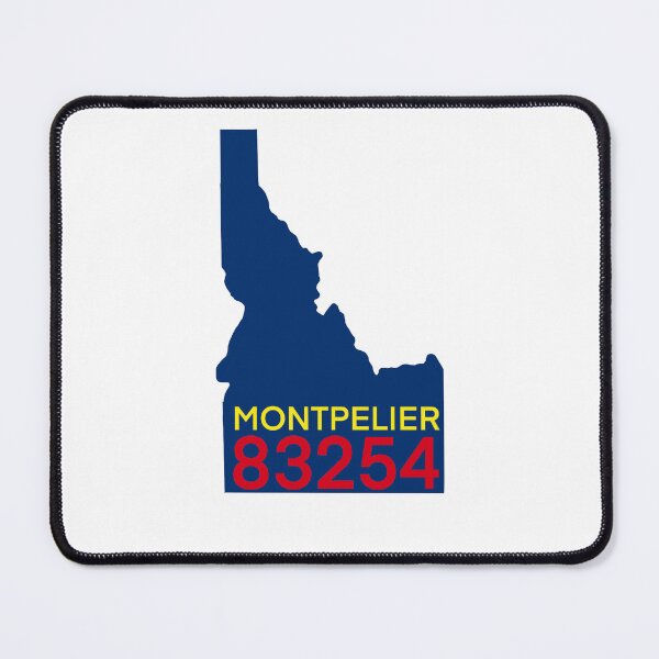 Item preview, Montipelier Idaho State Zip Code  designed and sold by CDWR Adventures.