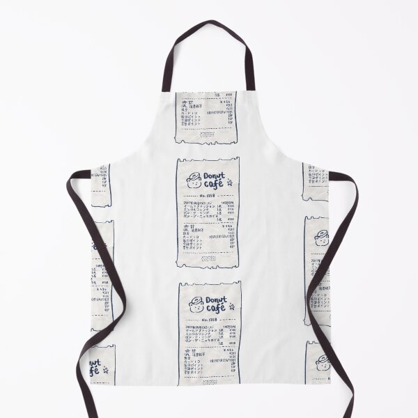 Item preview, kawaii donut japanese receipt designed and sold by stse3.