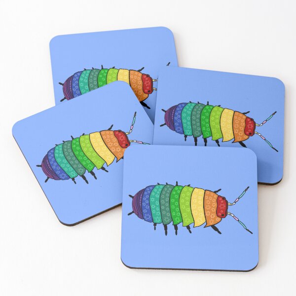 Item preview, Jewish Gay Pride Isopod designed and sold by thebugladies.