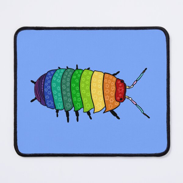 Item preview, Jewish Gay Pride Isopod designed and sold by thebugladies.