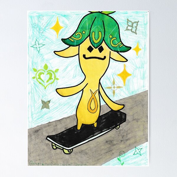 Item preview, Skateboarding Aranara designed and sold by Lunaria Sakusa.