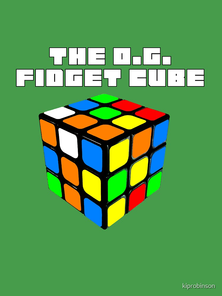 The O.G. Fidget Cube (Rubik's Cube) Kids T-Shirt for Sale by