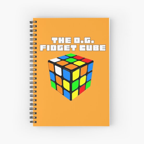 The Original Fidget Cube (Rubik's Cube) Spiral Notebook for Sale